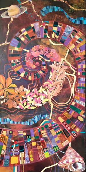 Autumn colours, autumn leaves and dry stone walls. A shell and the A6033