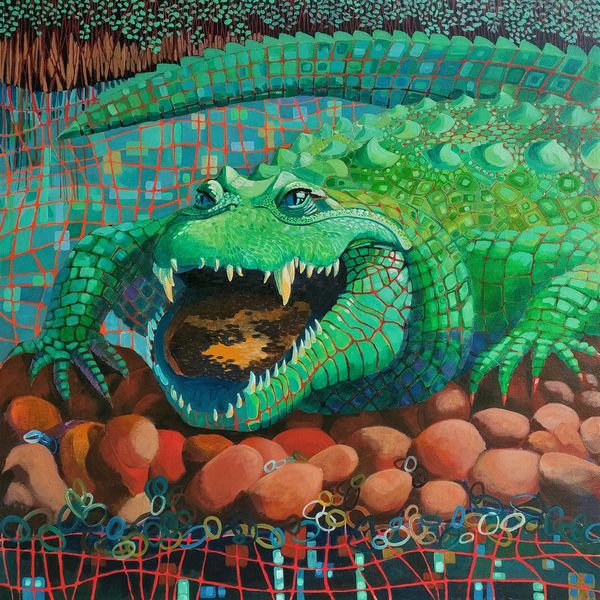 Crocodiles sweat through their tongues