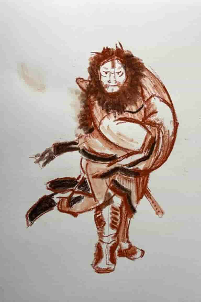 Shoki after Hokusai