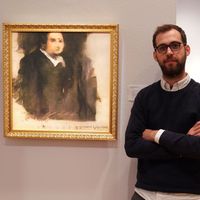 AI generated digital art print auctioned at Christies