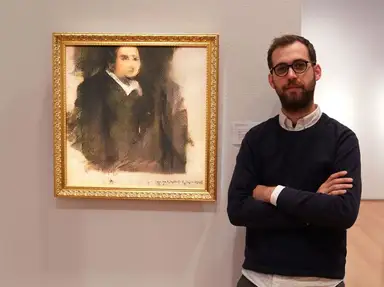 AI generated digital art print auctioned at Christies
