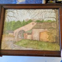 An early watercolour painting by Matthew Eyles - 1985
