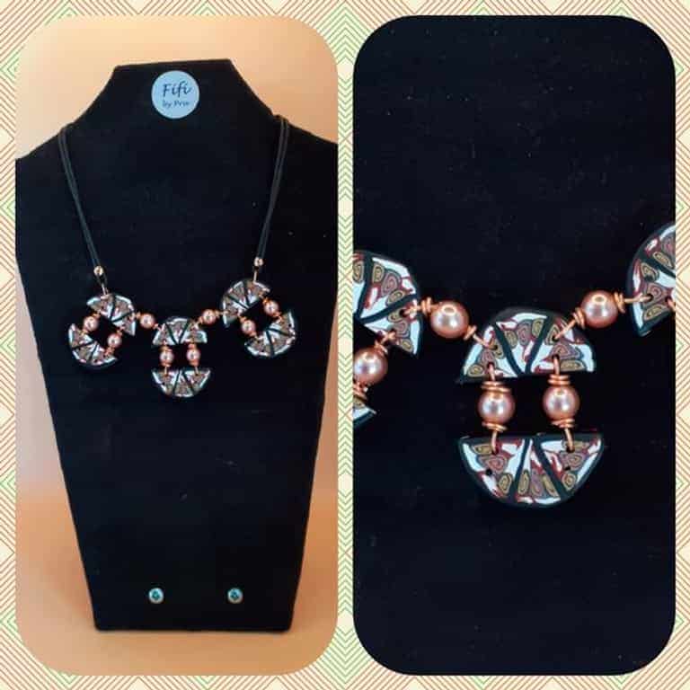 Mosaic necklace
