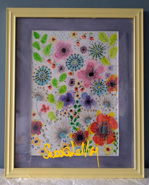 Maleny Botanicals Series - Title: 'Rainfall and Seeds' - Painting thumbnail