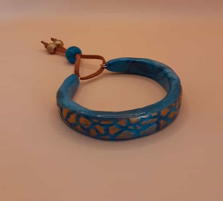 Turquoise gold ring
