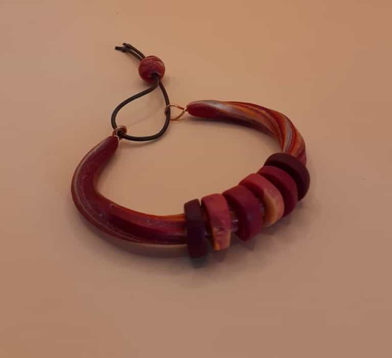 Red ring bracelet