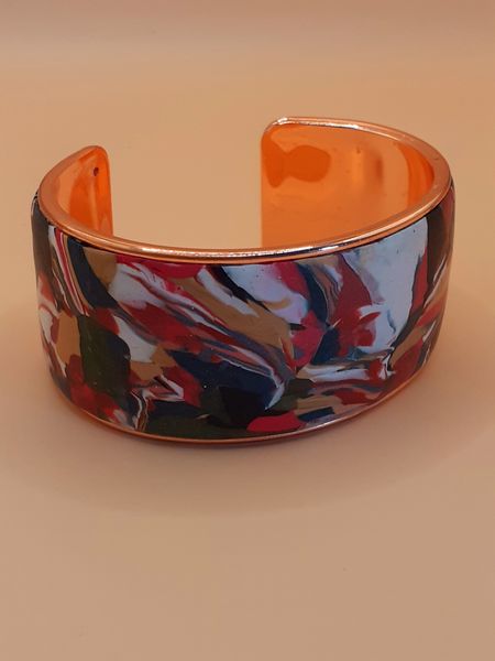Multi-coloured cuff - Bracelet thumbnail
