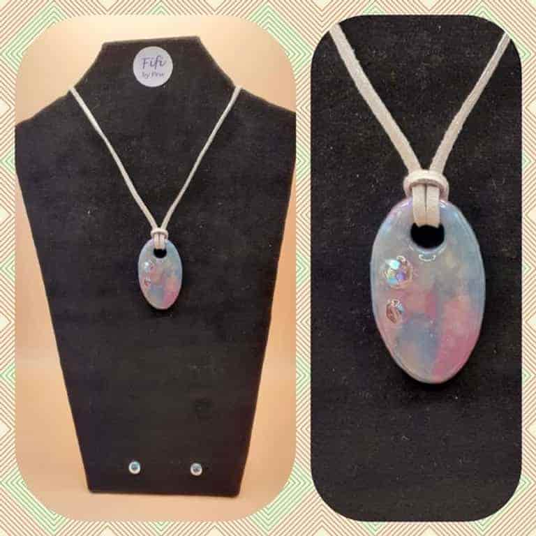 Blue Pearl oval