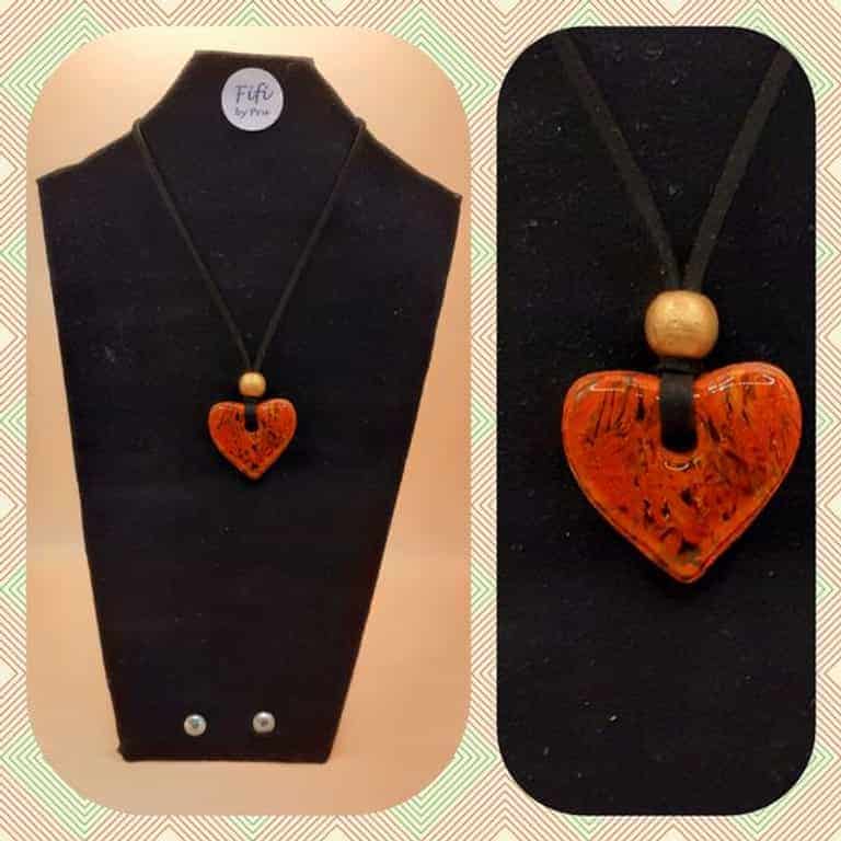 Flame Red heart