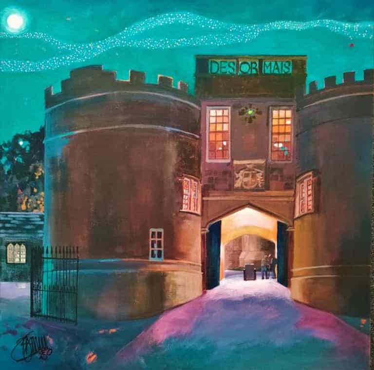 A winter welcome