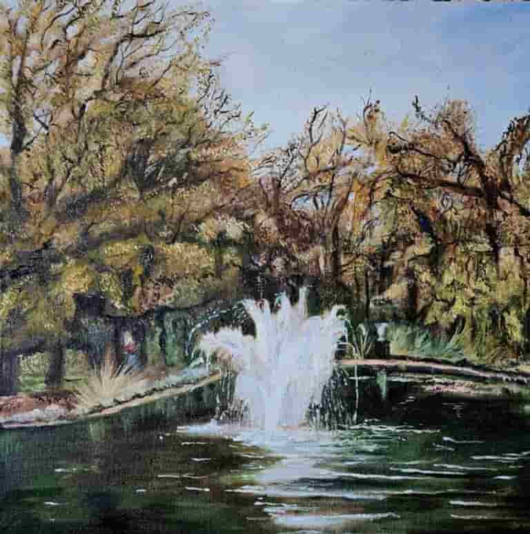 Cliffe Castle Fountain