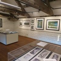 Brian Burton paintings in solo exhibition at the Manor House ,Ilkley.