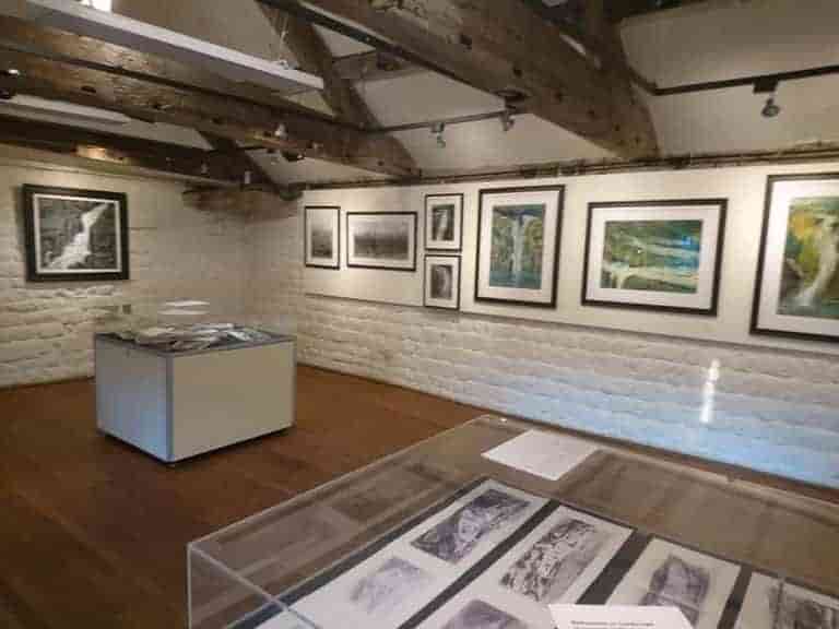 Brian Burton paintings in solo exhibition at the Manor House ,Ilkley.