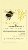 Coloured Pencil Workshop and Lunch hosted by The Nettle, in Settle £40 logo