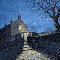 Early Morning - Feeding the Chickens at Fell View