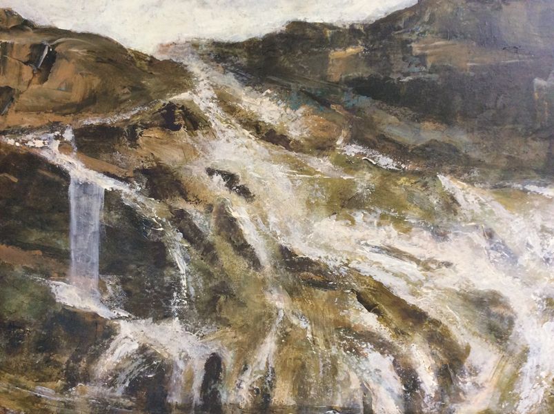 Brian Burton:  showing the devastation caused by flooding
