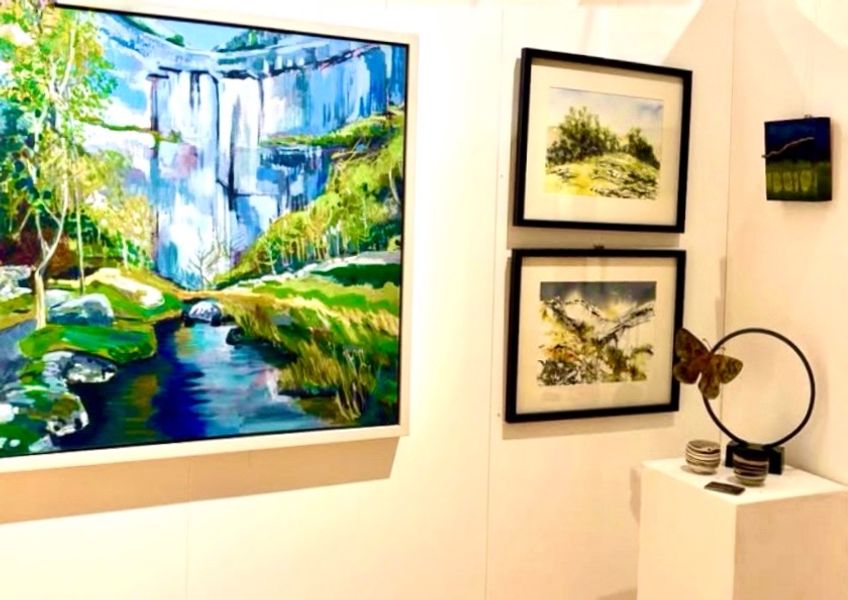 'Northern uplands winter flurry' at Rural Arts Exhibition