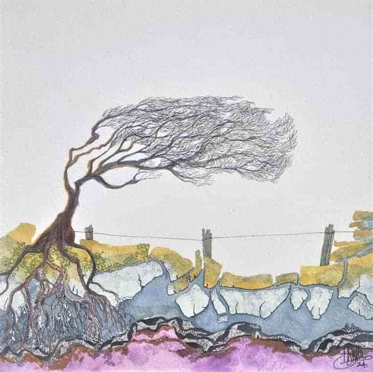 Hawthorn tree