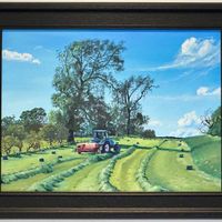Hay baling by Jonathan Little