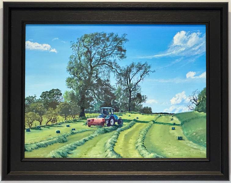Hay baling by Jonathan Little