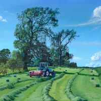 Hay baling