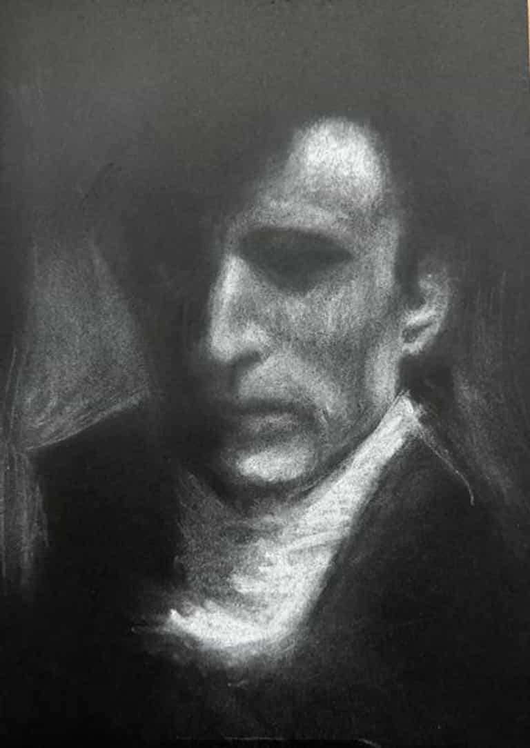Portait in Charcoal by Jonathan Little