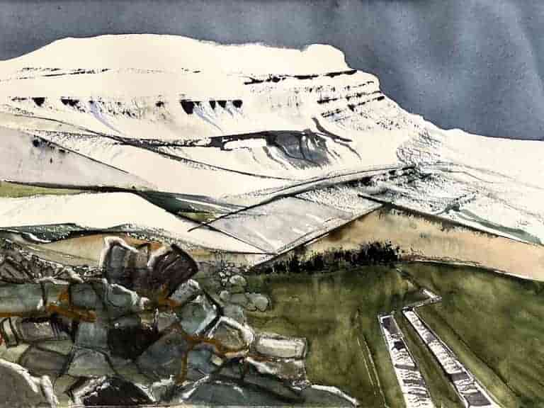 Pen-Y-Ghent - beyond the freezing line