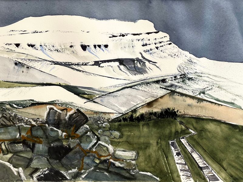 Pen-Y-Ghent - beyond the freezing line