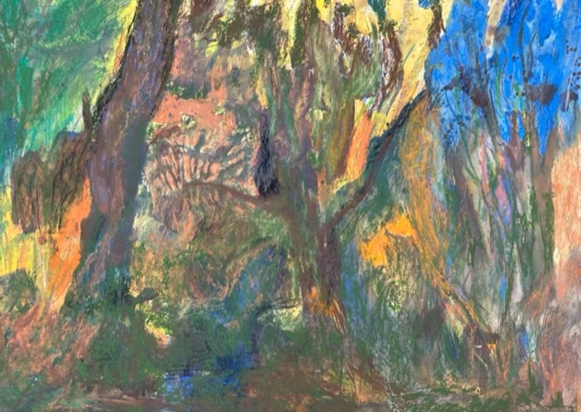 Arcadia painting by Joy Bowhay