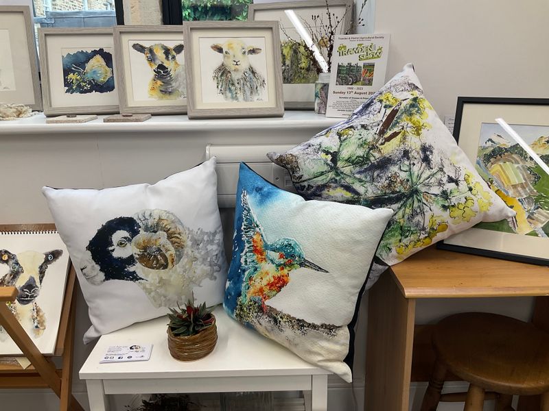 Most of our images can be printed onto cushions 