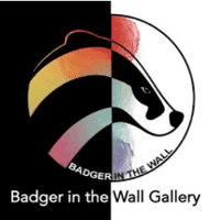 The official logo of Badger in the Wall Gallery