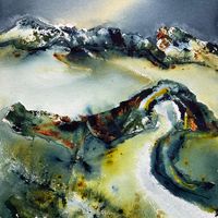 Moonlight - a way to nowhere is an expression of the dark skies and tranquility that can be felt when in remote areas like the Yorkshire Dales between dusk and dawn