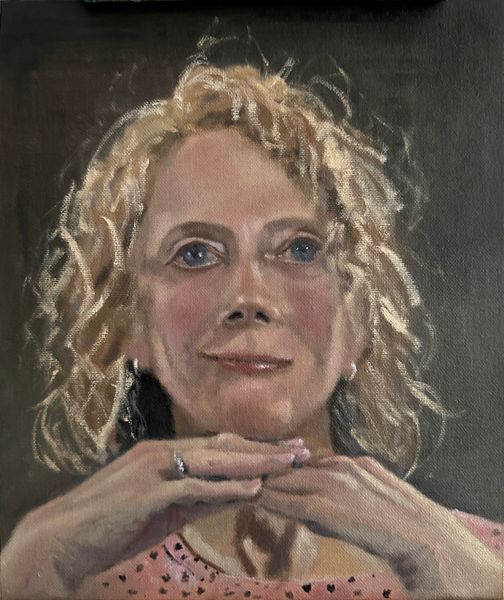 Judith, Portrait in oils by Jonathan Little, original artwork