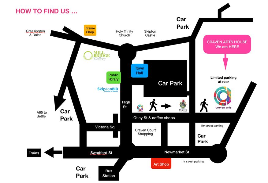 How to find Craven Arts House