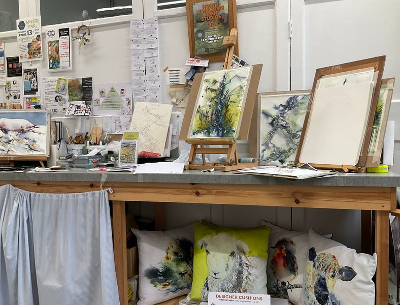 My studio is my happy place