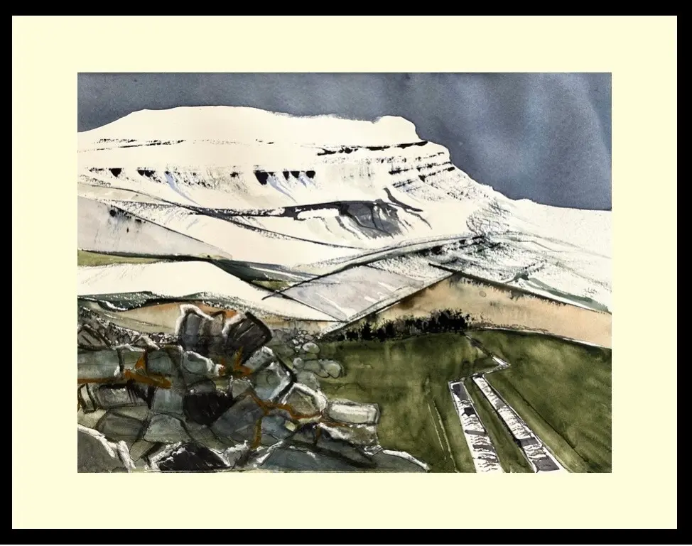 Pen-Y-Ghent - beyond the freezing line