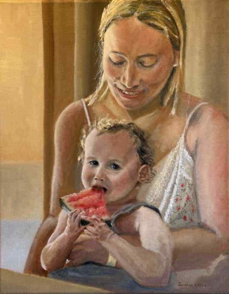 Mama and James