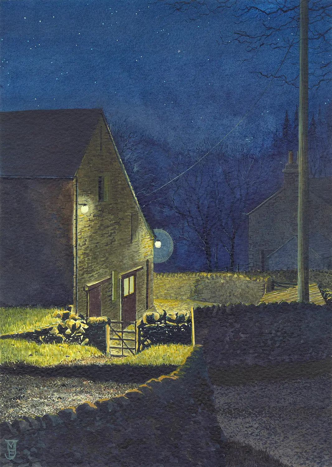 Grange Farm - a Nocturne