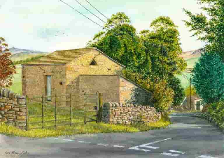 Top of the Village (Arriving Home on a late Summer Afternoon)