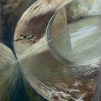 No. 5 In Flight painting by Irena Fraczek