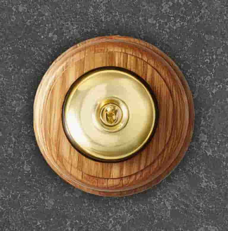 One gang round Standen INTERMEDIATE light switch