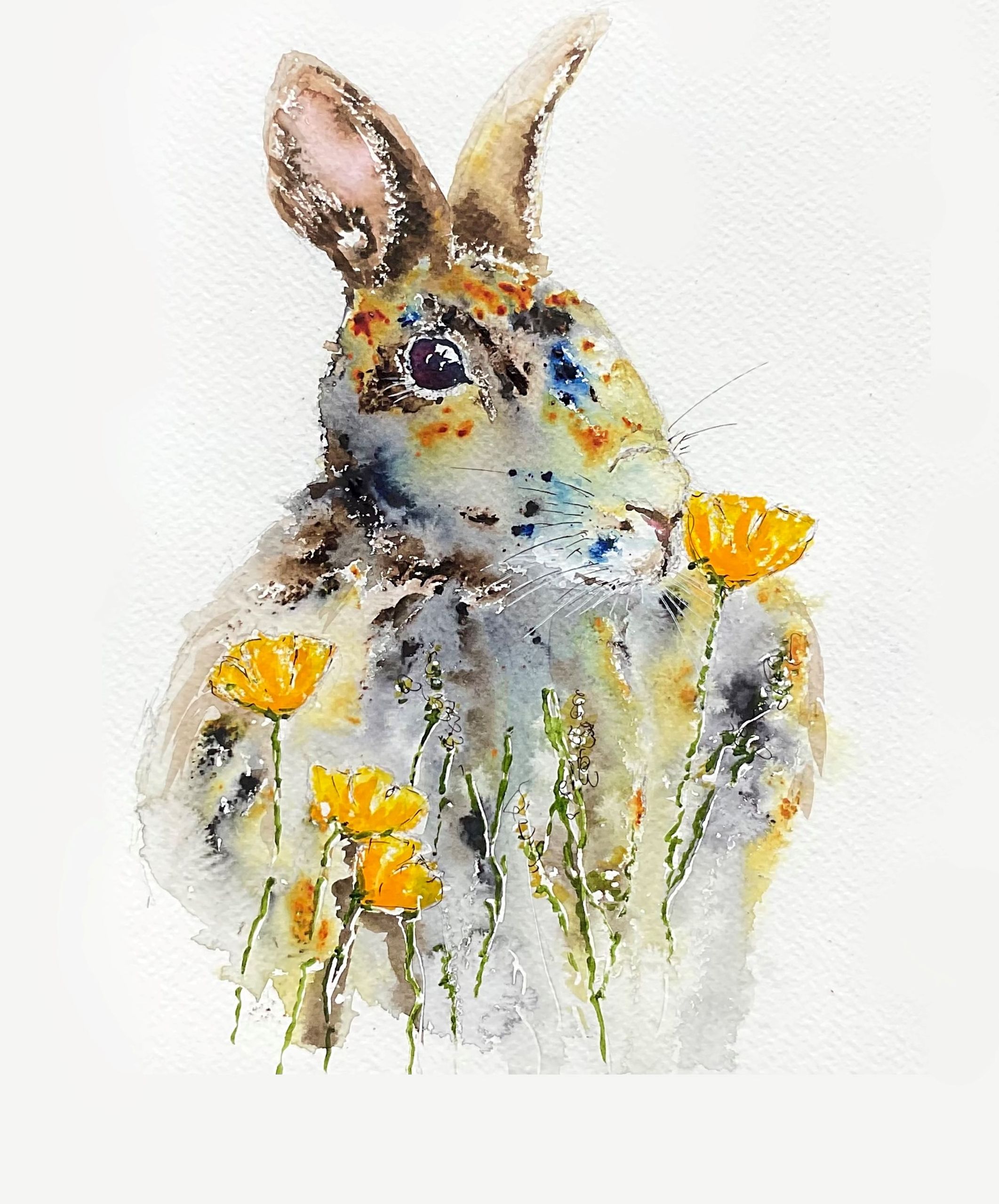 Rabbit cushion