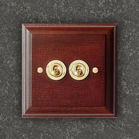 SC202 - Two gang Albany 2 way light switch