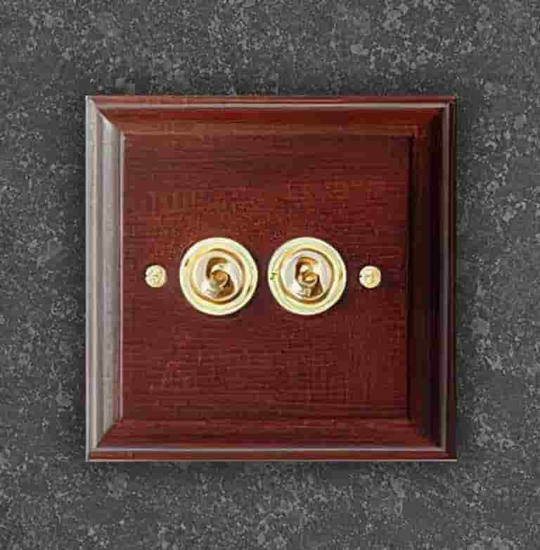 Two gang Albany 2 way light switch