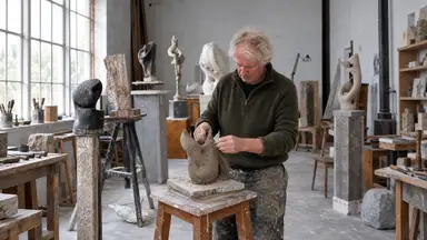 Webarto Sample Artist - Sculptor - Studio