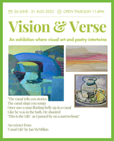 exhibition - Vision & Verse logo