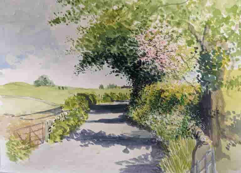 Study - Summer on the Road to Hetton