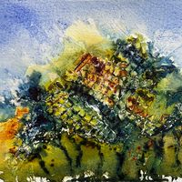 Song posts by Bev Parker of Cum-bye arts evokes the call of wild birds as they call their melodies from the hedgerows