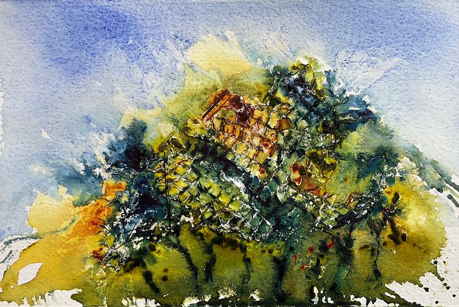 Song posts by Bev Parker of Cum-bye arts evokes the call of wild birds as they call their melodies from the hedgerows