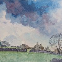 A Storm Brewing Over Howgill